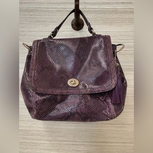 COACH Leather Satchel